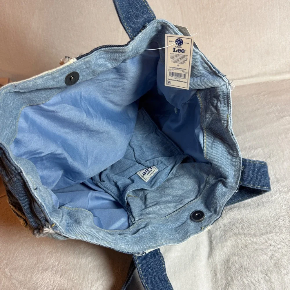Kacey Musgraves Lee Denim Patchwork Middle of Nowhere Tote Bag 2000s NWT Walmart